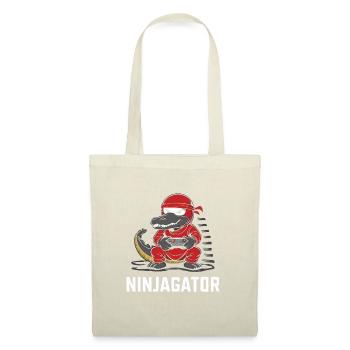 Ninja Alligator Gamer Fun Gaming Reptile Graphic - Tote Bag - nature - Front