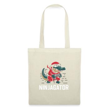 Ninja Alligator Gamer Fun Gaming Reptile Graphic - Tote Bag - nature - Front