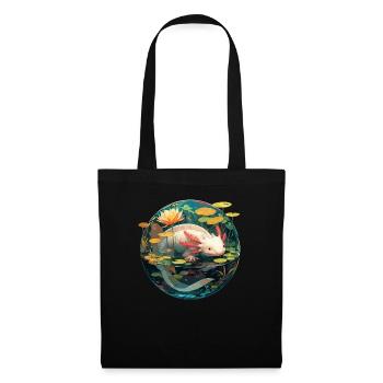 Axolotl - Tote Bag - black - Front