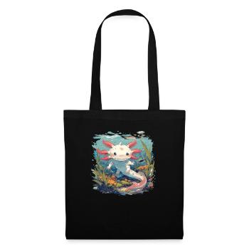 Axolotl - Tote Bag - black - Front