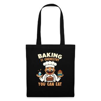 Bake the world a better place - Tote Bag - black - Front