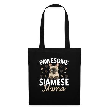 Siamese Cat Siamese Cat - Tote Bag - black - Front