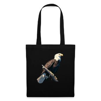 Bald Eagle Weißkopfseeadler - Tote Bag - black - Front