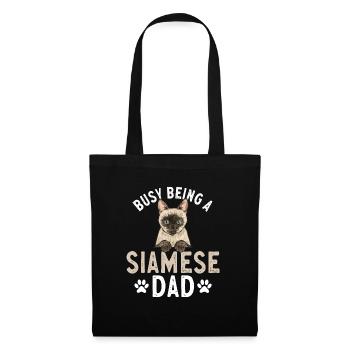 Siamese Cat Siamese Cat - Tote Bag - black - Front