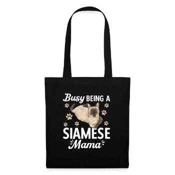 Siamese Cat Siamese Cat - Tote Bag - black - Front