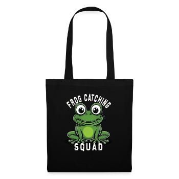 Frogs Catch Frog Hunter Frog Catcher - Tote Bag - black - Front