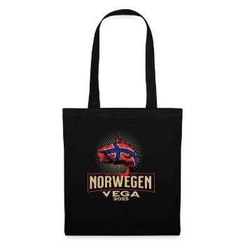 Norvège Vega 2025 Motif Poisson - Sac en tissu - noir - Devant