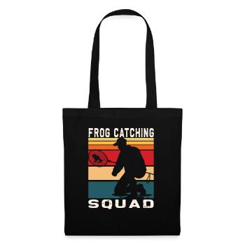 Frogs Catch Frog Hunter Frog Catcher - Tote Bag - black - Front
