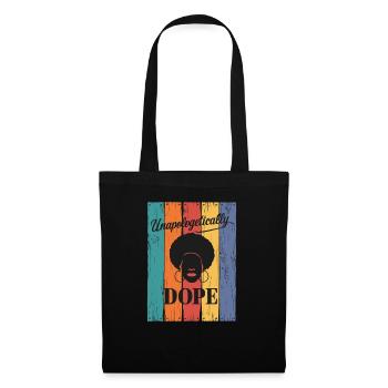 Thème rétro sans vergogne - Sac en tissu - noir - Devant