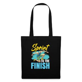 Athlétisme Jeux d’athlétisme - Sac en tissu - noir - Devant