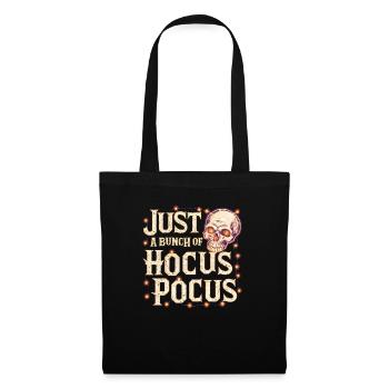 Halloween Squelette Effrayant Effrayant Horreur Fête - Sac en tissu - noir - Devant