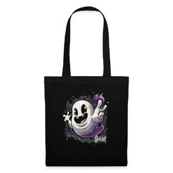 Appât fantôme Paranormal Chasseur de fantômes - Sac en tissu - noir - Devant