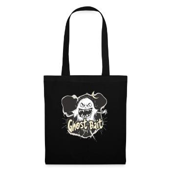 Appât fantôme Paranormal Chasseur de fantômes - Sac en tissu - noir - Devant