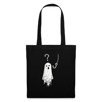 Appât fantôme Paranormal Chasseur de fantômes - Sac en tissu - noir - Devant