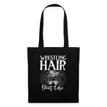 Lutteuse Fille Grappling Lutteuse Femmes - Sac en tissu - noir - Devant