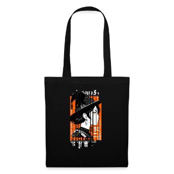 Geometric Woman Witch Halloween - Tote Bag - black - Front
