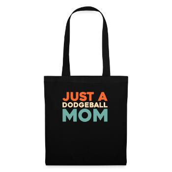 Völkerball juste une maman de ballon chasseur - Sac en tissu - noir - Devant