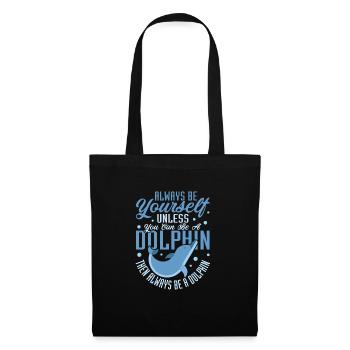 You Can Be A Dolphin Marine Biology Beach Vacation - Tote Bag - black - Front