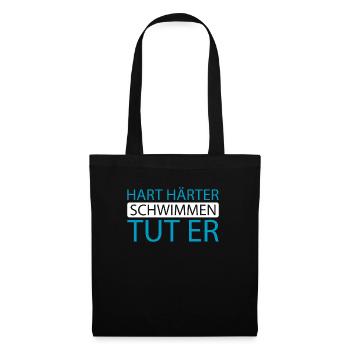 Nageurs nageurs - Sac en tissu - noir - Devant