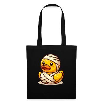 Mummy Duck, Yellow Rubber Duck & Rubber Duck - Tote Bag - black - Front