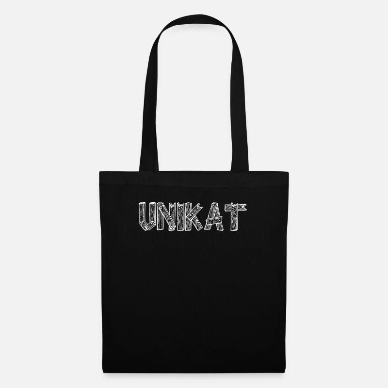 UNIKAT SDP Logo Einzigartig - Stoffbeutel - Schwarz