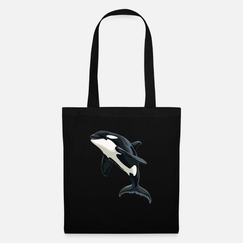 Orques Orques - Sac en tissu - noir