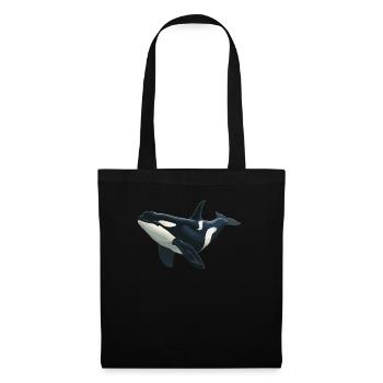 Orcas Orca - Tote Bag - black - Front