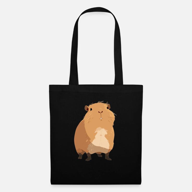 Capybaras Capybara - Stoffbeutel - Schwarz