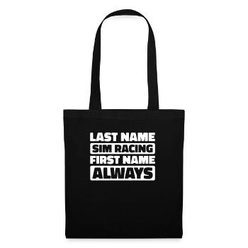 Sim Racing - Sac en tissu - noir - Devant