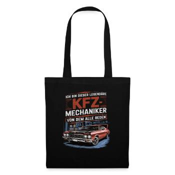 I'm this legendary car mechanic - Tote Bag - black - Front