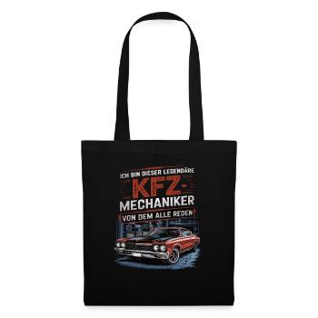 I'm this legendary car mechanic - Tote Bag - black - Front