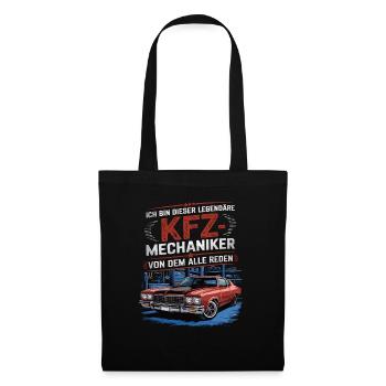 I'm this legendary car mechanic - Tote Bag - black - Front