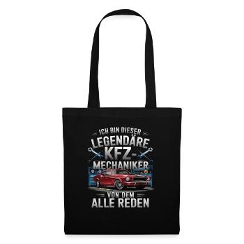 I'm this legendary car mechanic - Tote Bag - black - Front