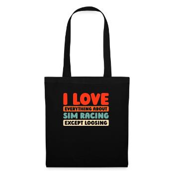Sim Racing - Sac en tissu - noir - Devant
