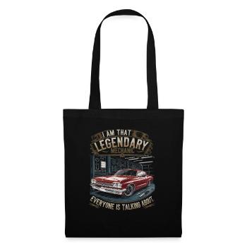I am the legendary mechanic of whom everyone - Tote Bag - black - Front