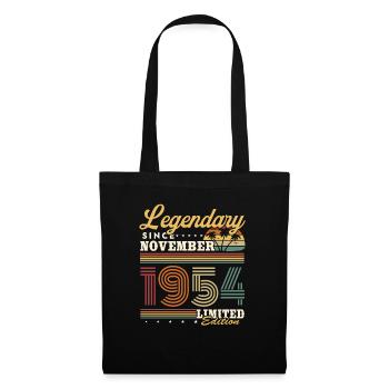 Legendary since November 1954 Vintage Birthday - Tote Bag - black - Front