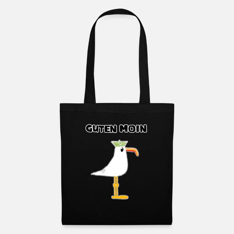 Moin Moin - Sac en tissu - noir