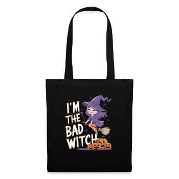 Halloween Witch I'm The Bad Witch - Stoffbeutel - Schwarz - Vorne