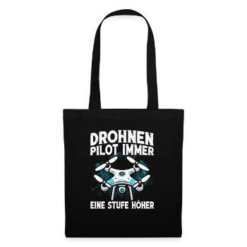 Pilote de drone quadricoptère Quadricoptère volant - Sac en tissu - noir - Devant