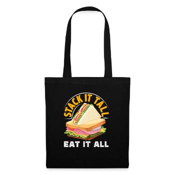 Sandwich Day Snack Celebration Sandwich - Tote Bag - black - Front