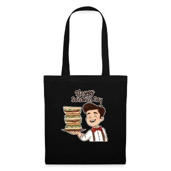 Sandwich Day Snack Celebration Sandwich - Tote Bag - black - Front