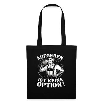 Giving up is not an option Beer October - Tote Bag - black - Front