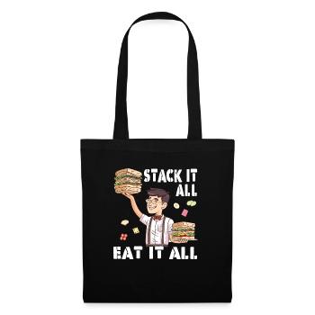 Sandwich Day Snack Celebration Sandwich - Tote Bag - black - Front
