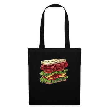 Sandwich Day Snack Celebration Sandwich - Tote Bag - black - Front