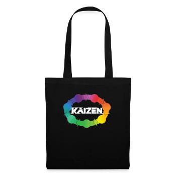 Hiragana Katakana Kaizen-methode Kaizen - Stoffbeutel - Schwarz - Vorne
