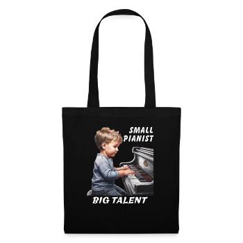 PIANO BOY SMALL PIANIST BIG TALENT - Tote Bag - black - Front