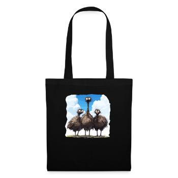 Emus Emu - Tote Bag - black - Front