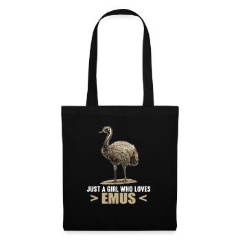 Emus Emu - Tote Bag - black - Front