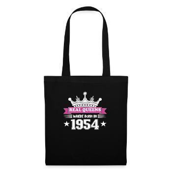 Real Queens 1954 Born Birthday - Tote Bag - black - Front