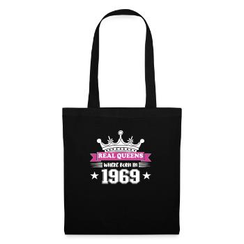 Real queens were born in 1969 Birthday - Tote Bag - black - Front